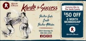 Karate Direct Mail Marketing