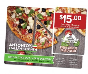 Pizza Impact Mailer